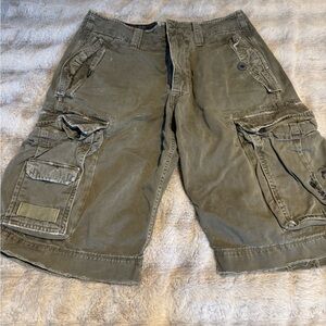 American Eagle Outfitters olive Cargo Shorts